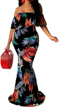 Load image into Gallery viewer, Floral print Bodycon dress