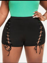 Load image into Gallery viewer, Lace me Up shorts

